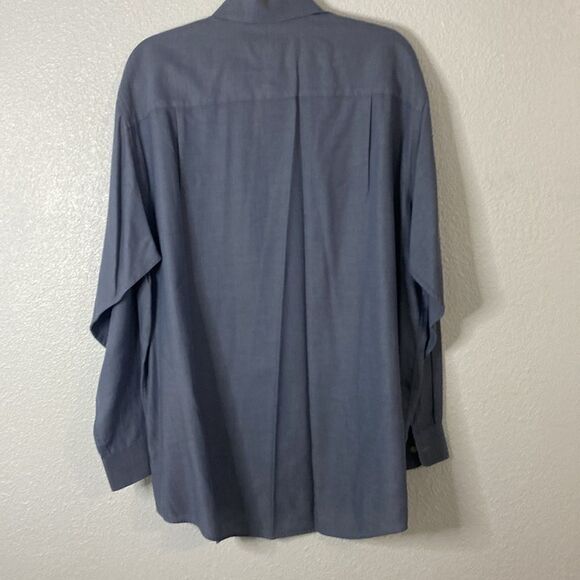 Calvin Klein- 100% cotton grey formal dress shirt -size XL - Picture 6 of 6